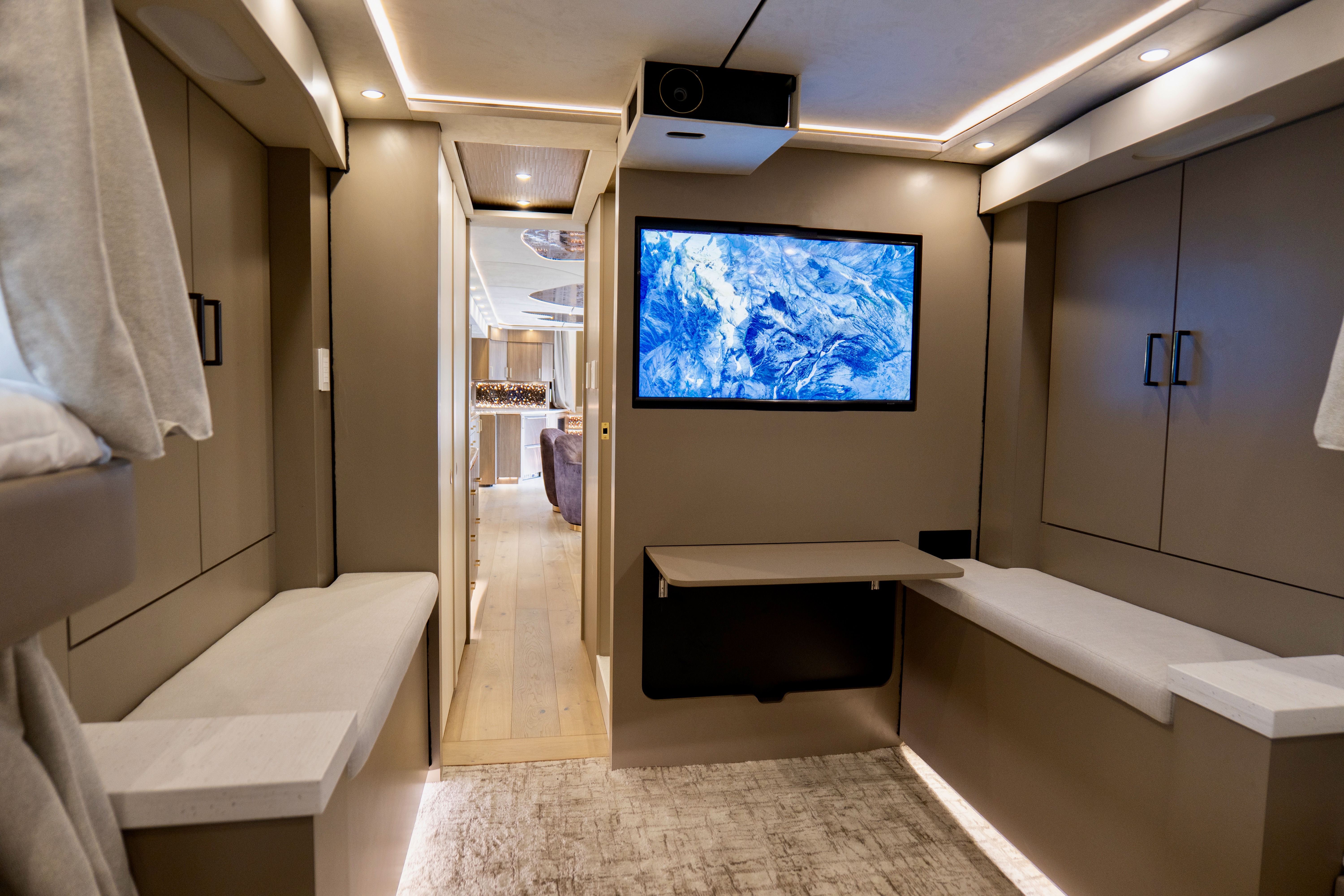 Zenith bunk room interior